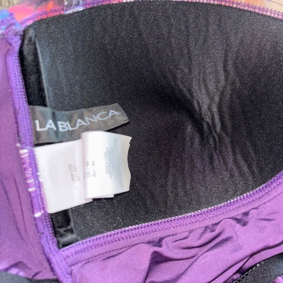 La Blanca size 12 tankini 3-piece set - Picture 9 of 12